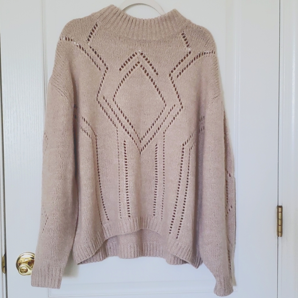 H&M Beige Knit Sweater. Sz. M - NWOT
